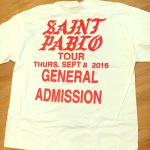 Kanye West Saint Pablo Tour Long Sleeve Tshirt